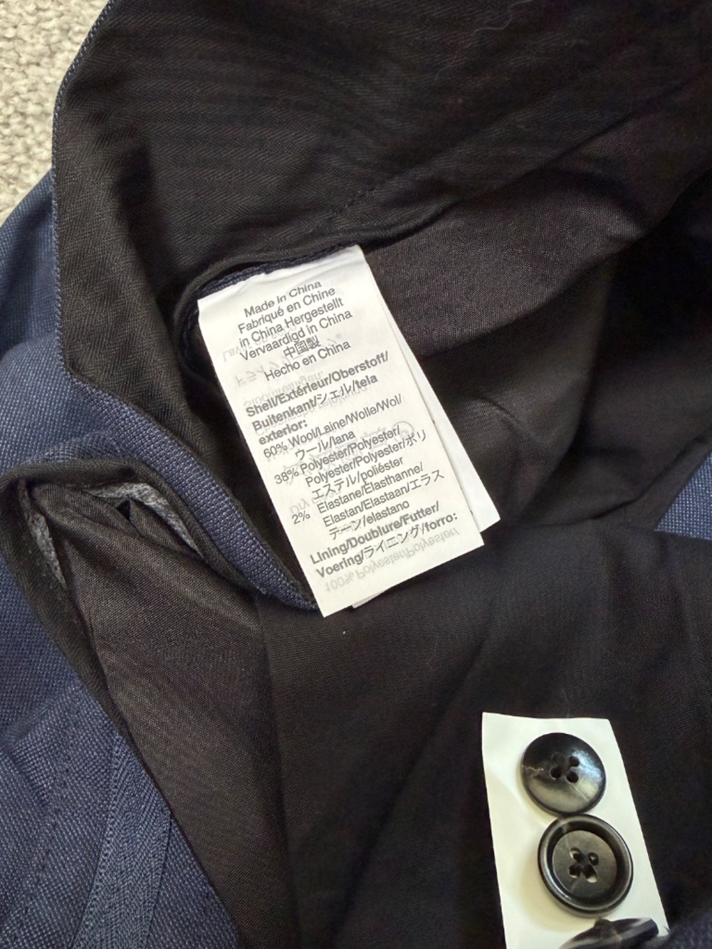 J Crew Ludlow Classic Stretch Wool Pants 31x32 NWT - Picture 11 of 13